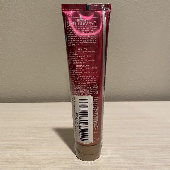 L’Oréal New SUBLIME BRONZE Summer Express Wash-off Body Makeup Lotion-Light - Picture 2 of 2
